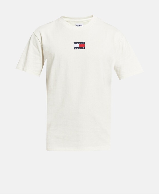 

Футболка Tommy Jeans, экрю