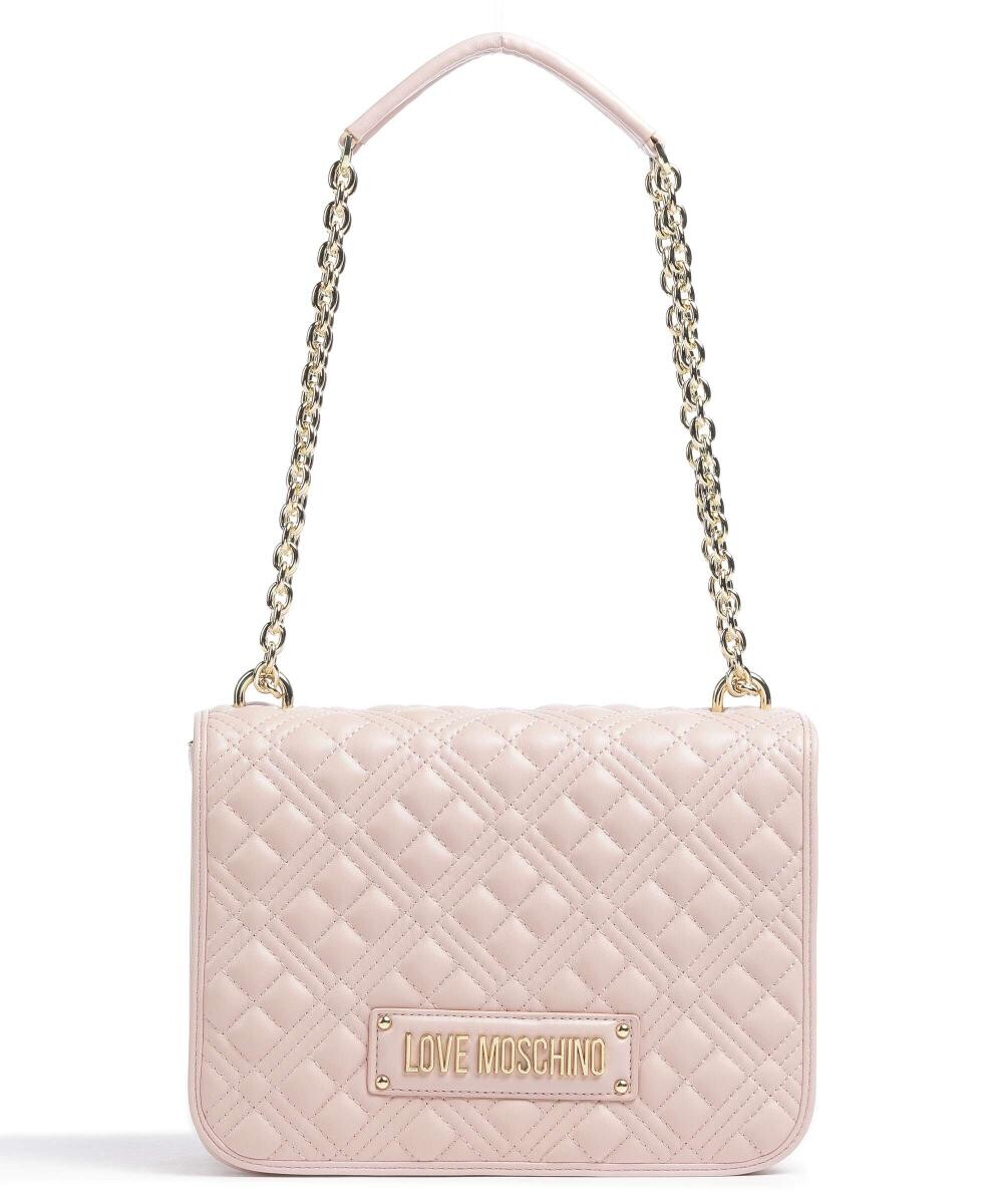 

Стеганая сумка через плечо из искусственной кожи Love Moschino, розовый