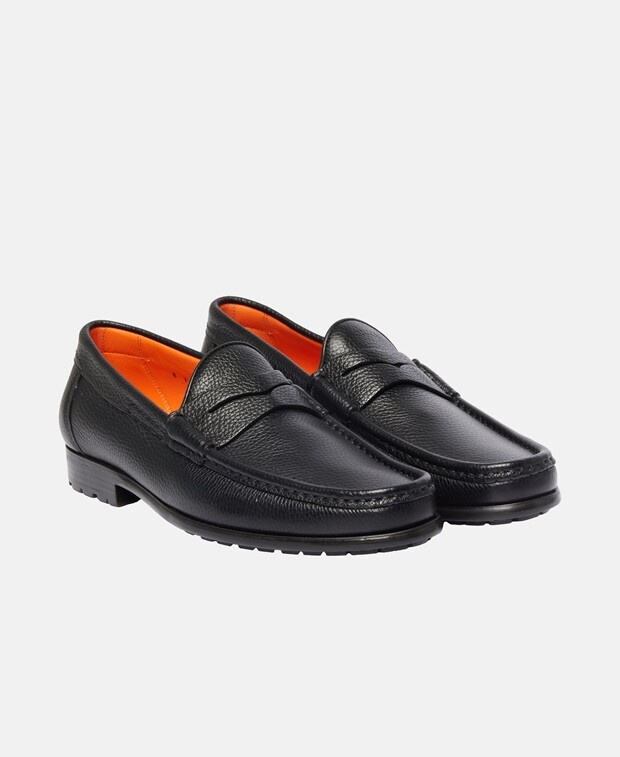 

Лоферы Santoni, черный