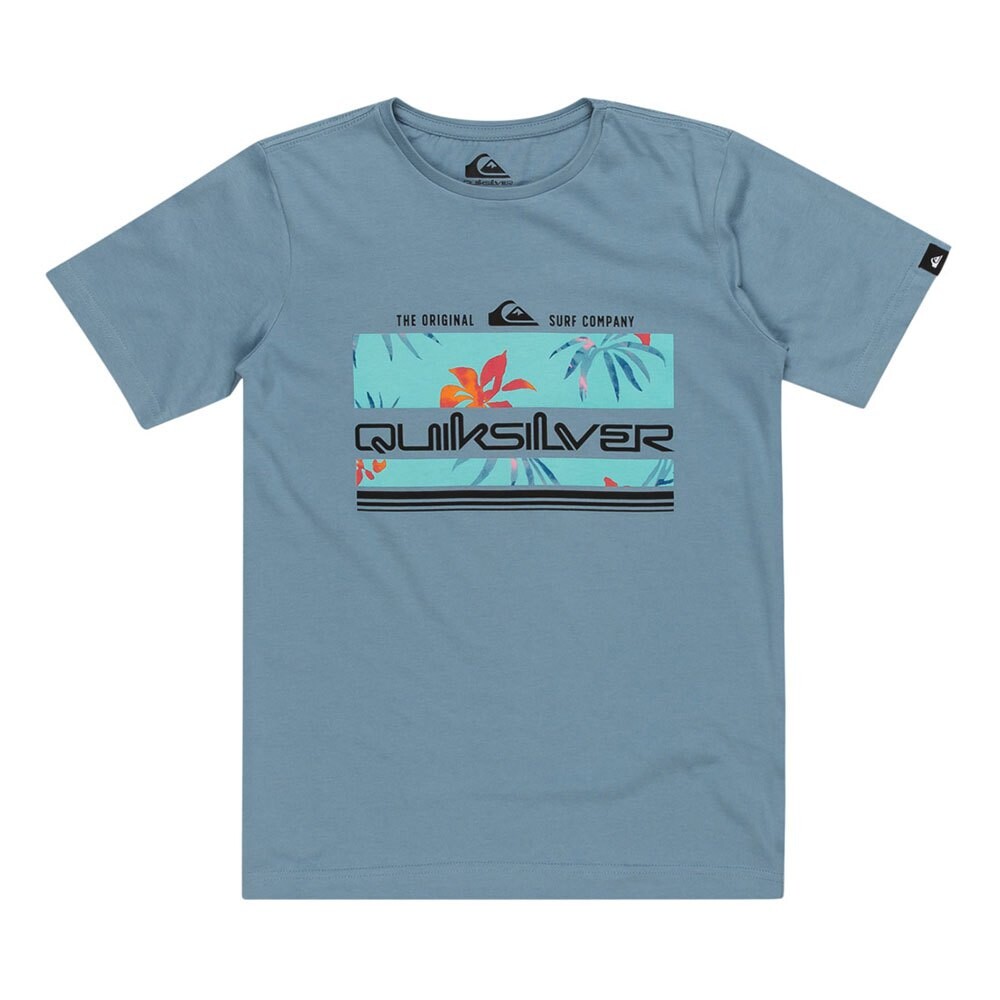

Футболка с коротким рукавом Quiksilver Tropical Rain, синий