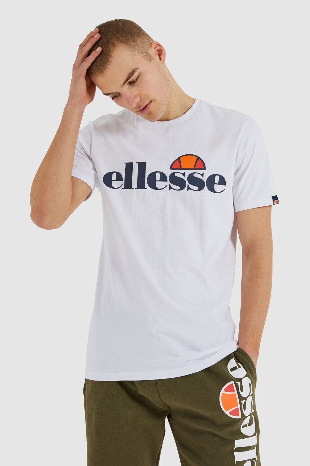 

Белая футболка Prado с короткими рукавами Ellesse, белый