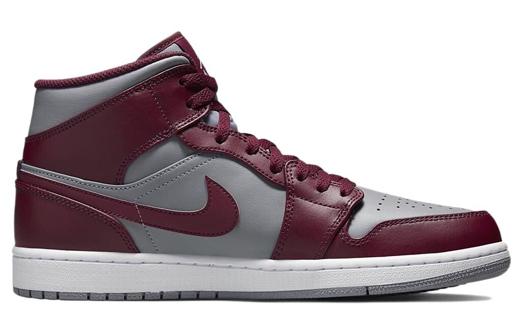 

Кроссовки мужские Nike Air Jordan 1 Vintage баскетбольные, серый / красный
