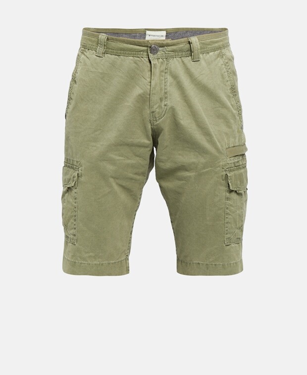 

Грузовые шорты Tom Tailor, хаки