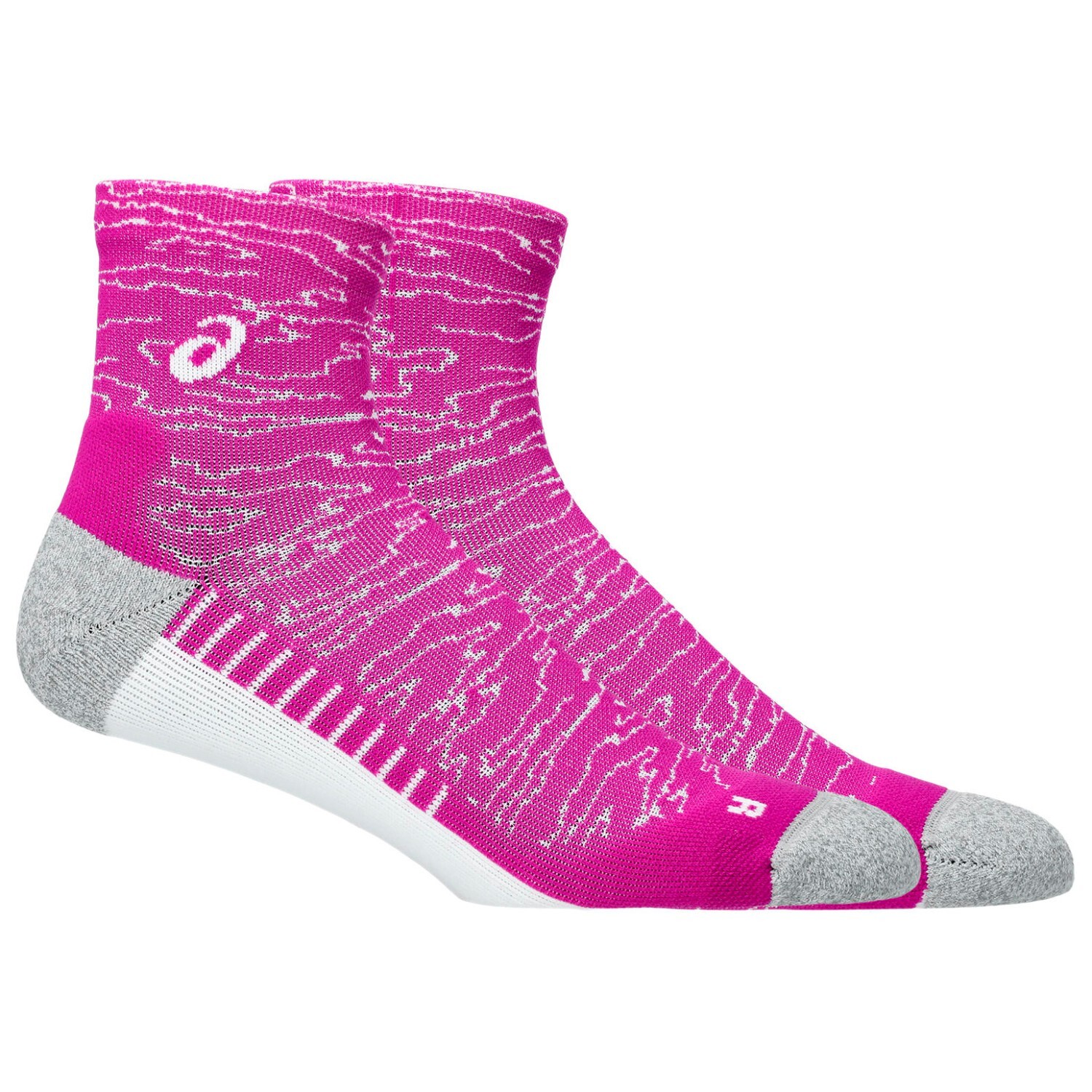 

Носки для бега Asics Performance Run Sock Quarter, цвет Bold Magenta