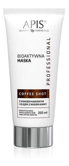 

Биоактивная маска с кофейной кислотой и маслом семян кофе, 200мл Apis Coffee Shot