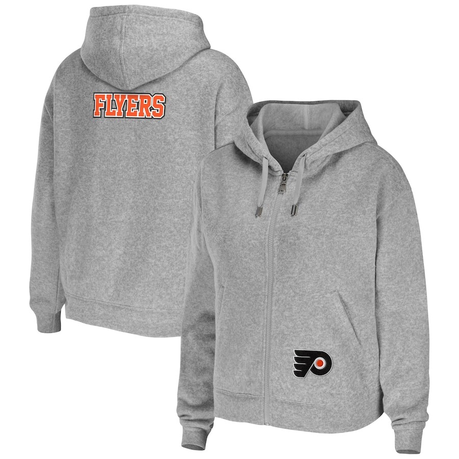 

Толстовка на молнии WEAR by Erin Andrews Philadelphia Flyers, серый
