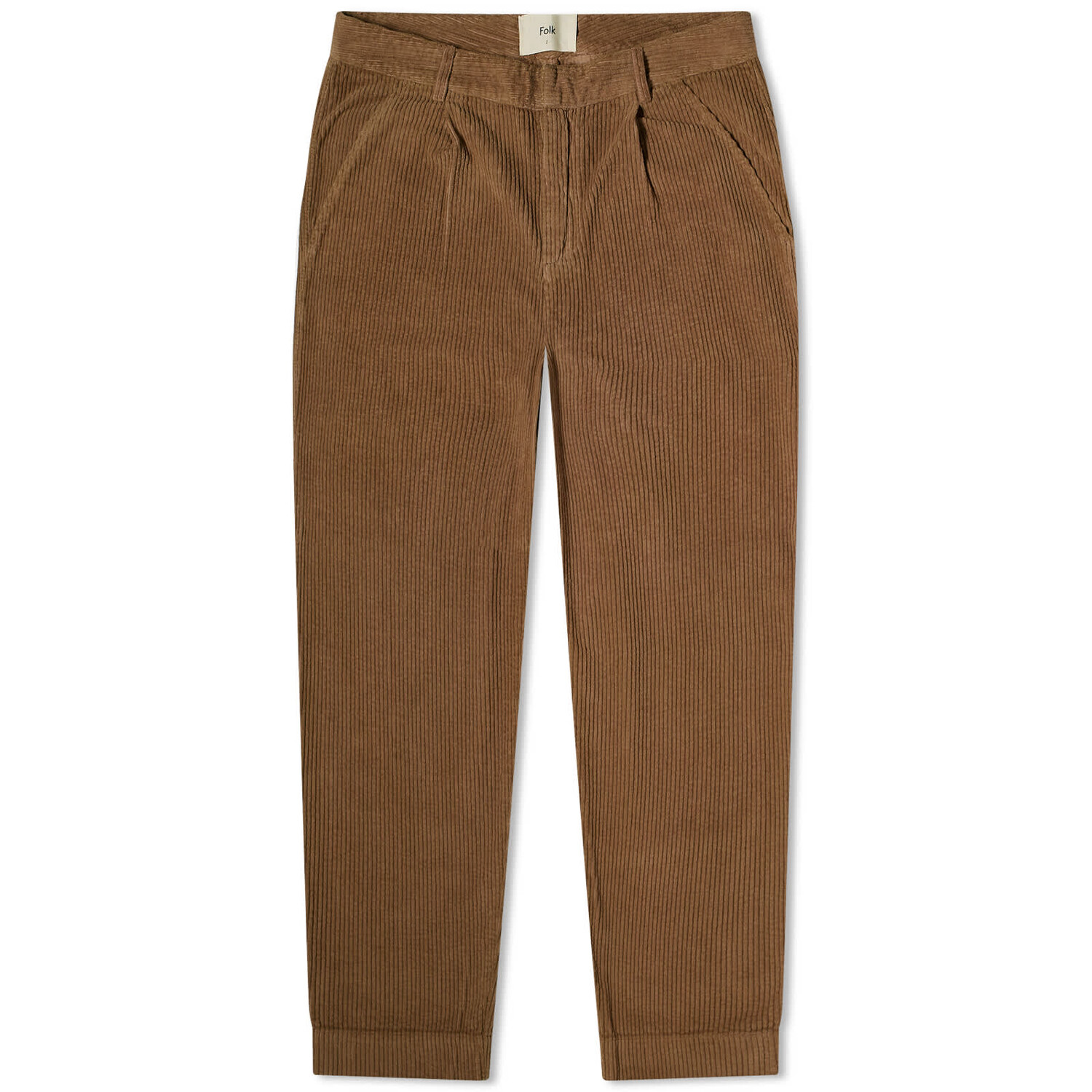 Брюки Folk Chunky Cord Signal Pant, коричневый