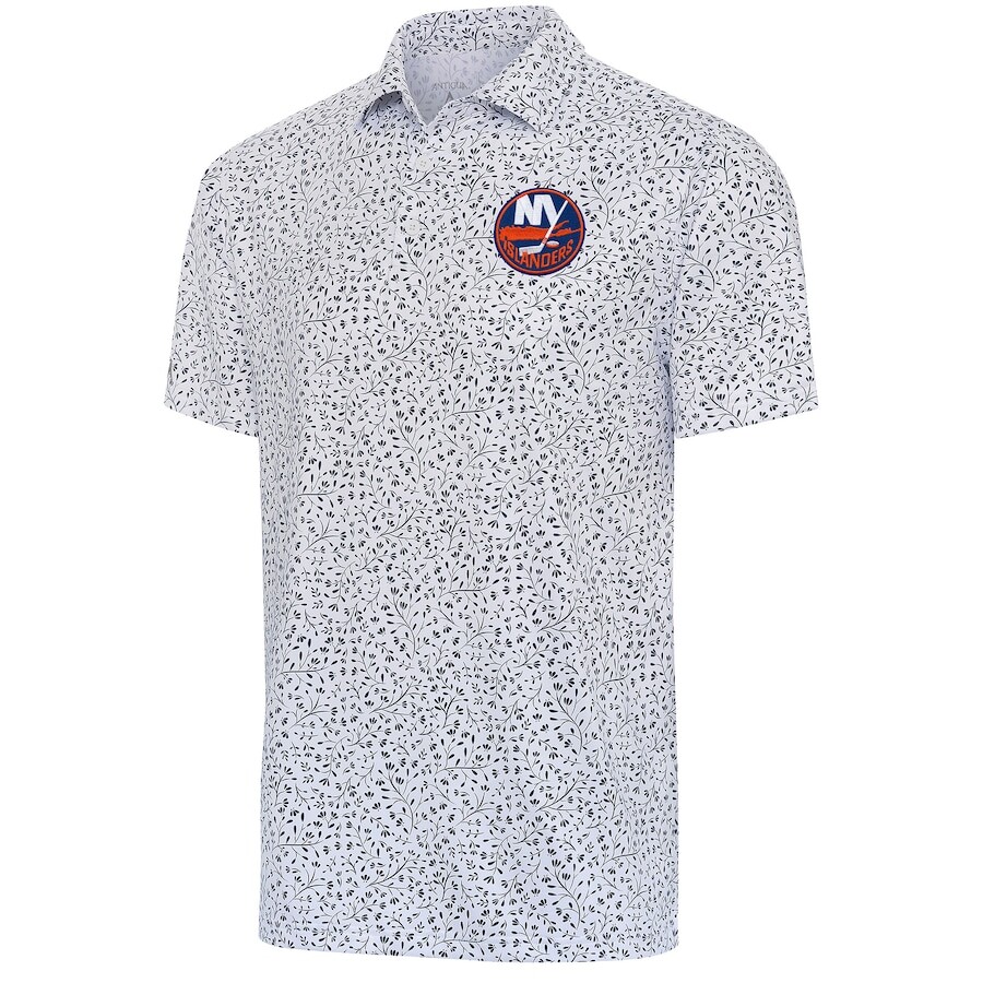 

Поло с коротким рукавом Antigua New York Islanders, белый