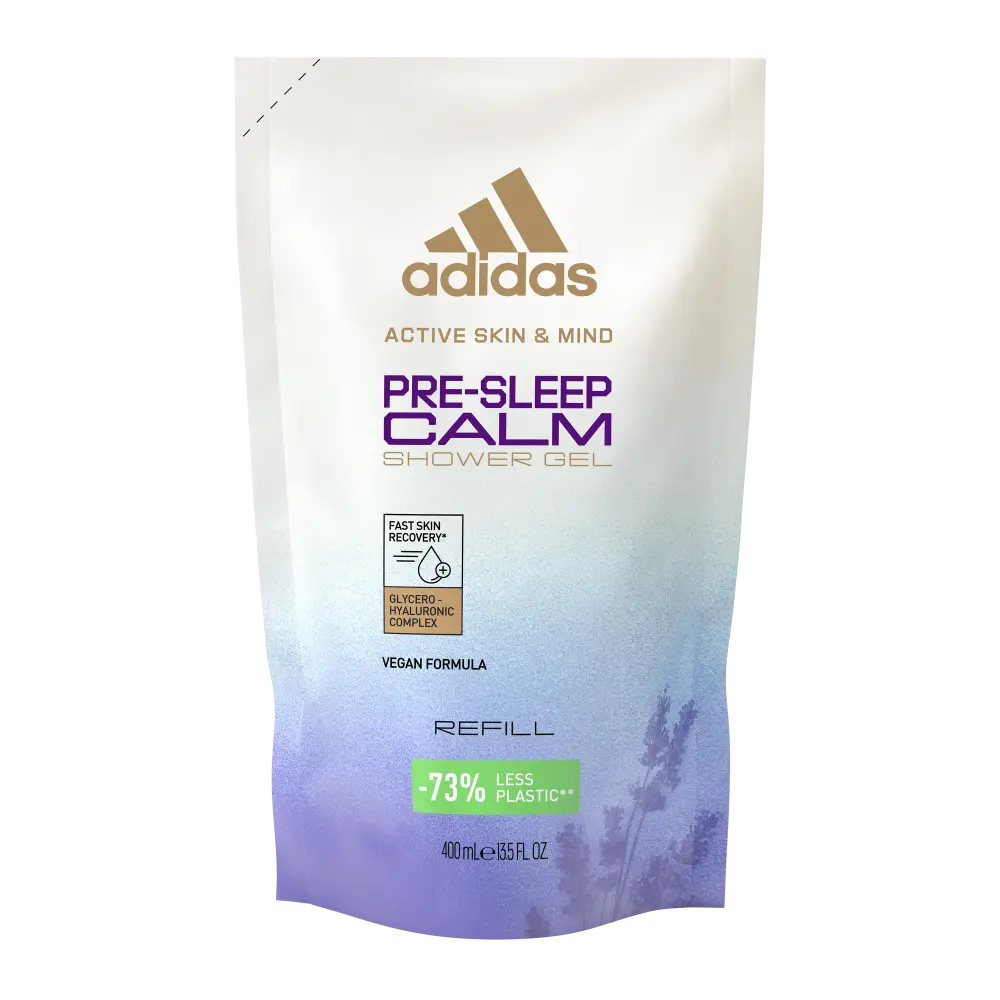 

Запасной флакон женского геля для душа Adidas Active Skin&Mind Energy Pre-Sleep Calm, 400 мл