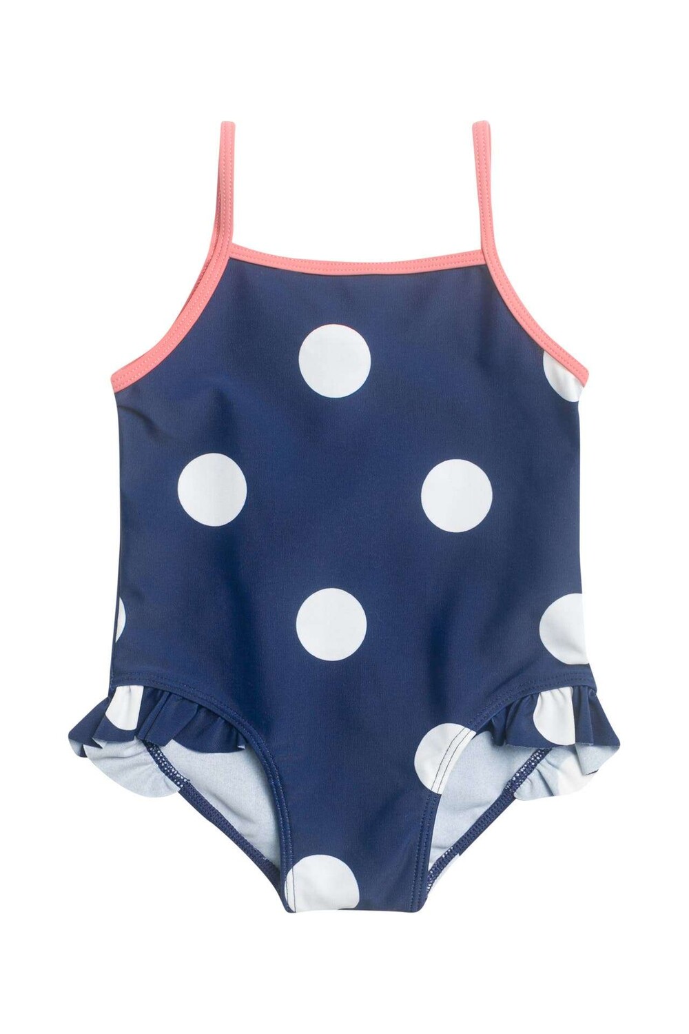 

Купальник темно-синий в горошек Petit Bateau