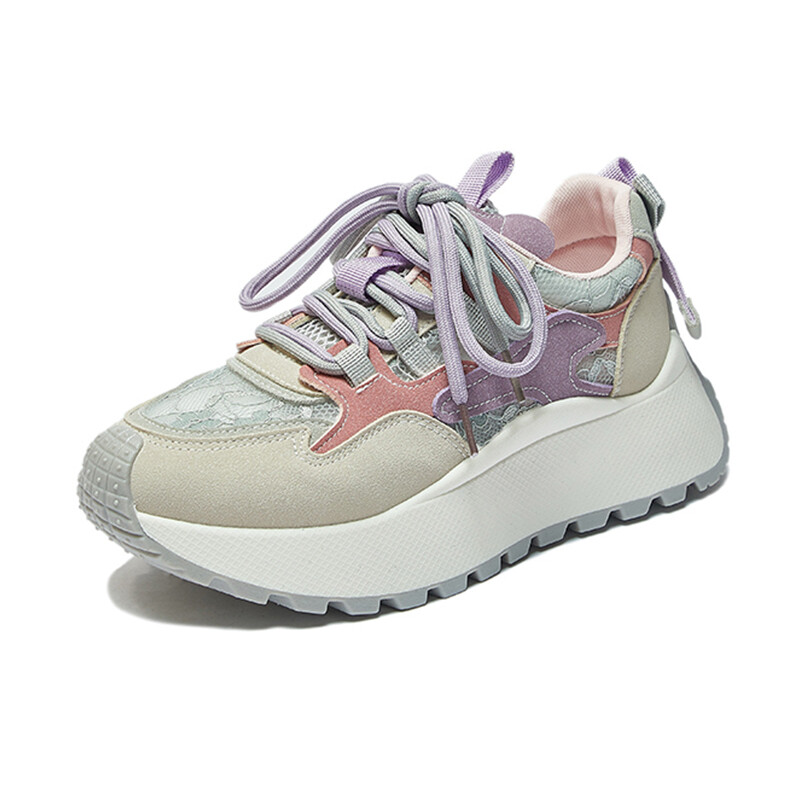 

Кроссовки для образа жизни Женские низкие City Camel, цвет Rose Red