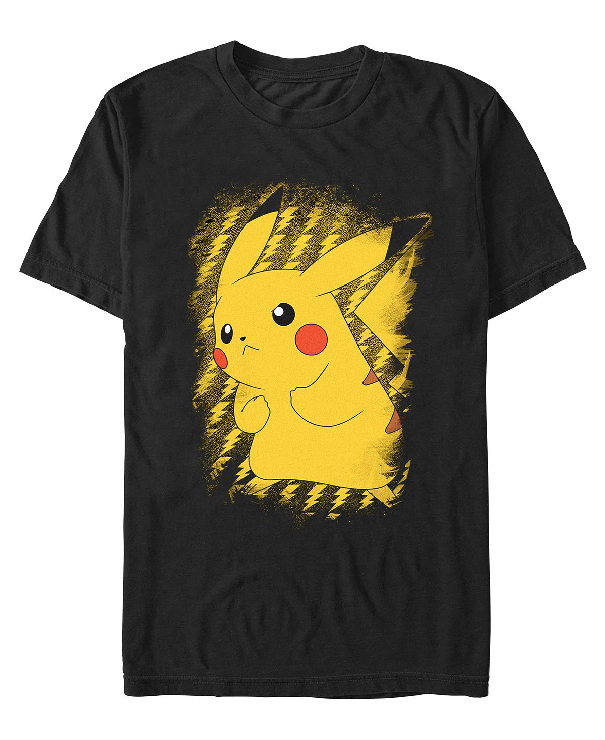 Мужская футболка с коротким рукавом Pikachu Brushy Fifth Sun мужская футболка с коротким рукавом batman haha clown fifth sun