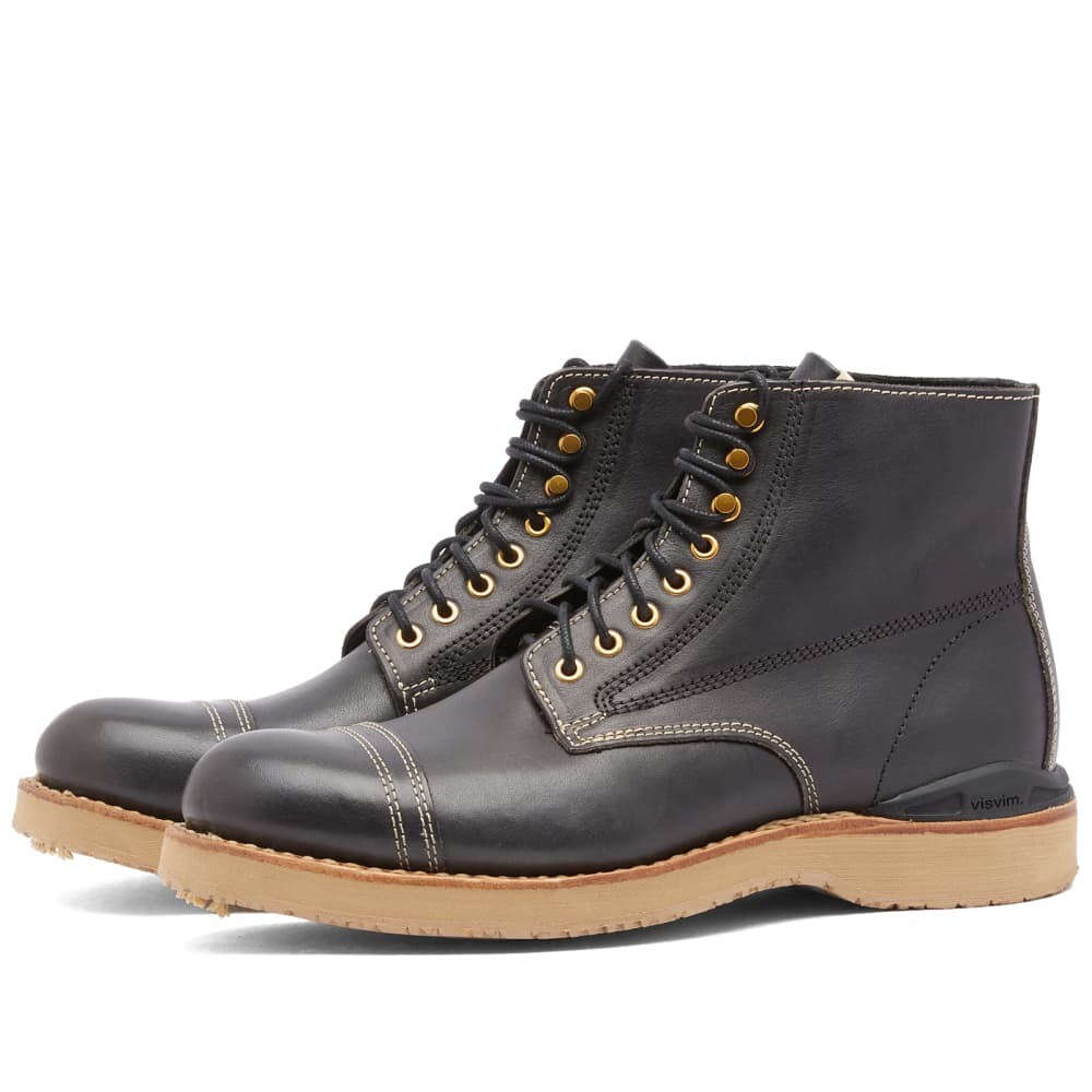 

Visvim Вирджил Сапоги Фолк, черный