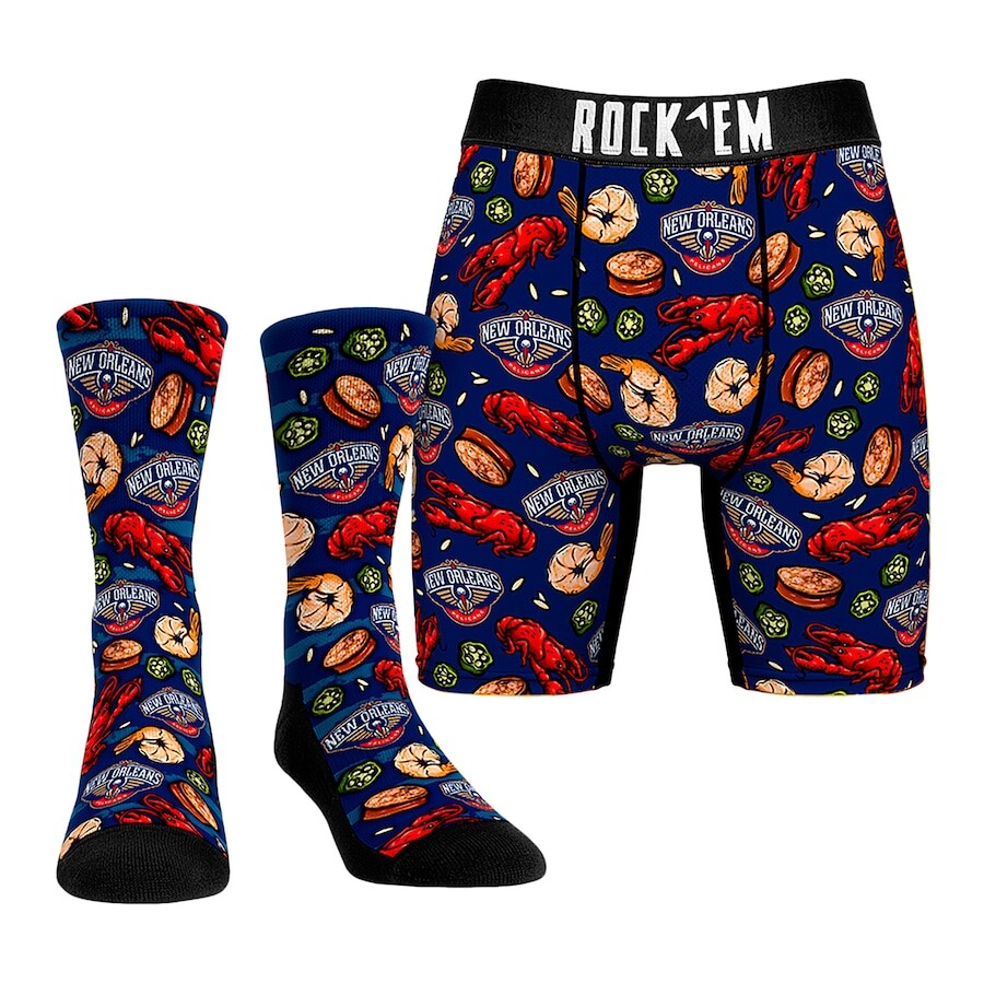 

Комплект нижнего белья Rock Em Socks New Orleans Pelicans