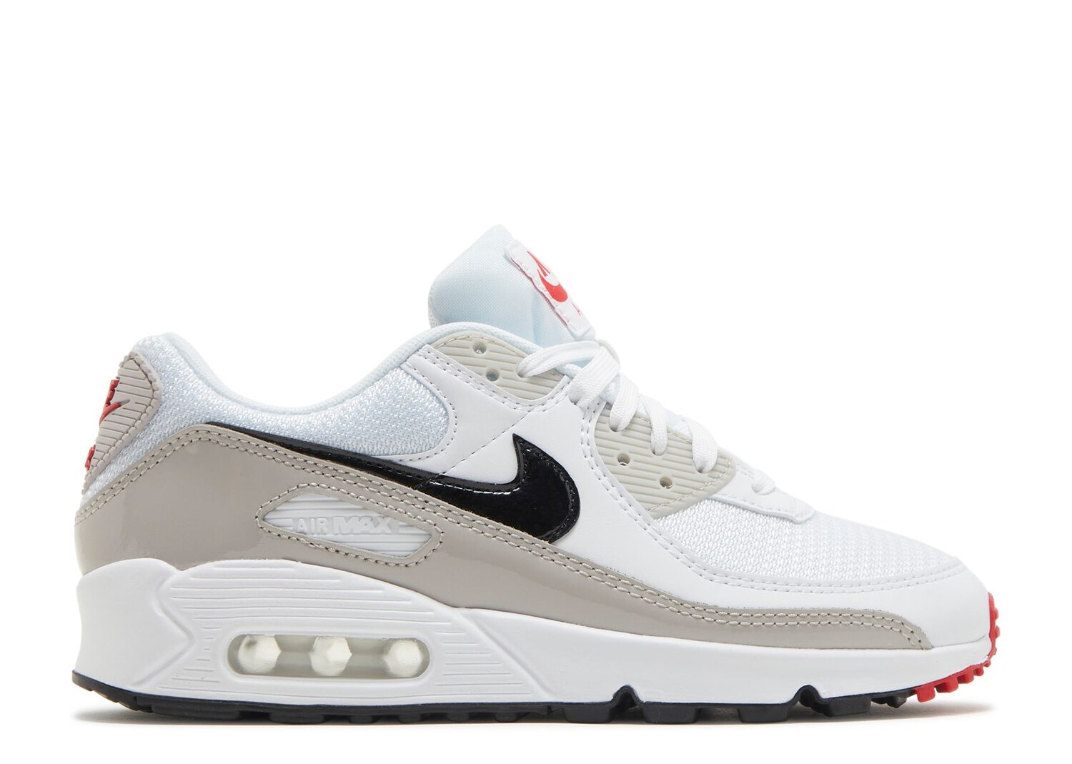 

Кроссовки Nike Wmns Air Max 90 'Light Iron Ore Black', белый