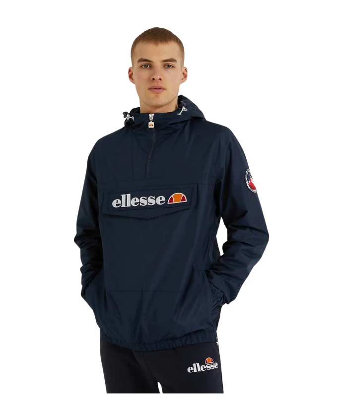 

Куртка с капюшоном и карманом кенгуру Ellesse, синий