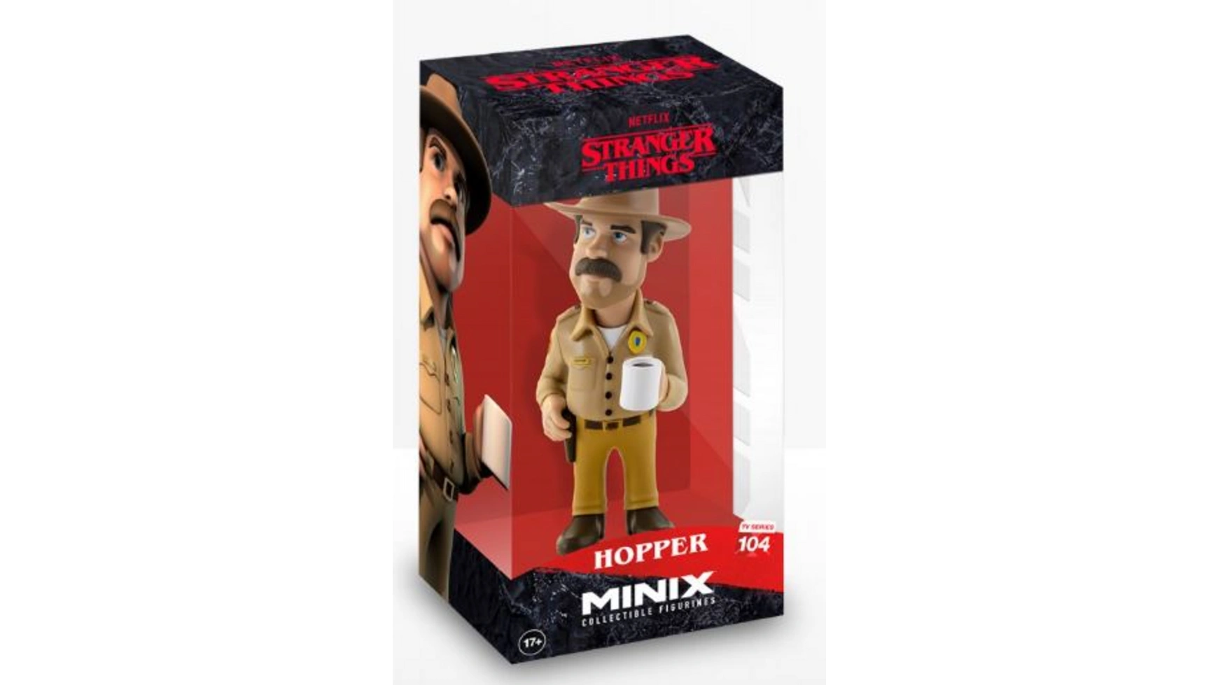 Minix Stranger Things Фигурка Хоппер 12 см цена и фото
