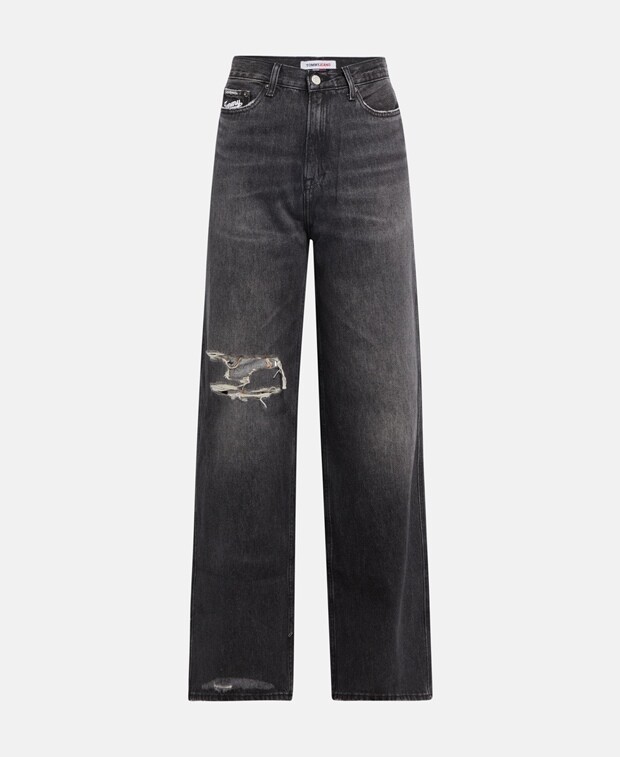 

Джинсы с вырезом Tommy Jeans, антрацит