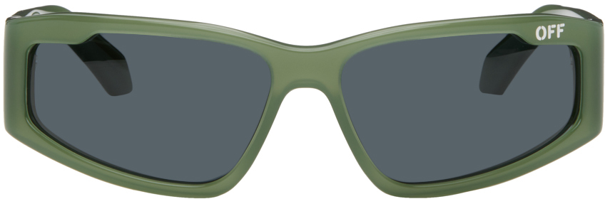 Зеленые солнцезащитные очки Kimball Off-White
