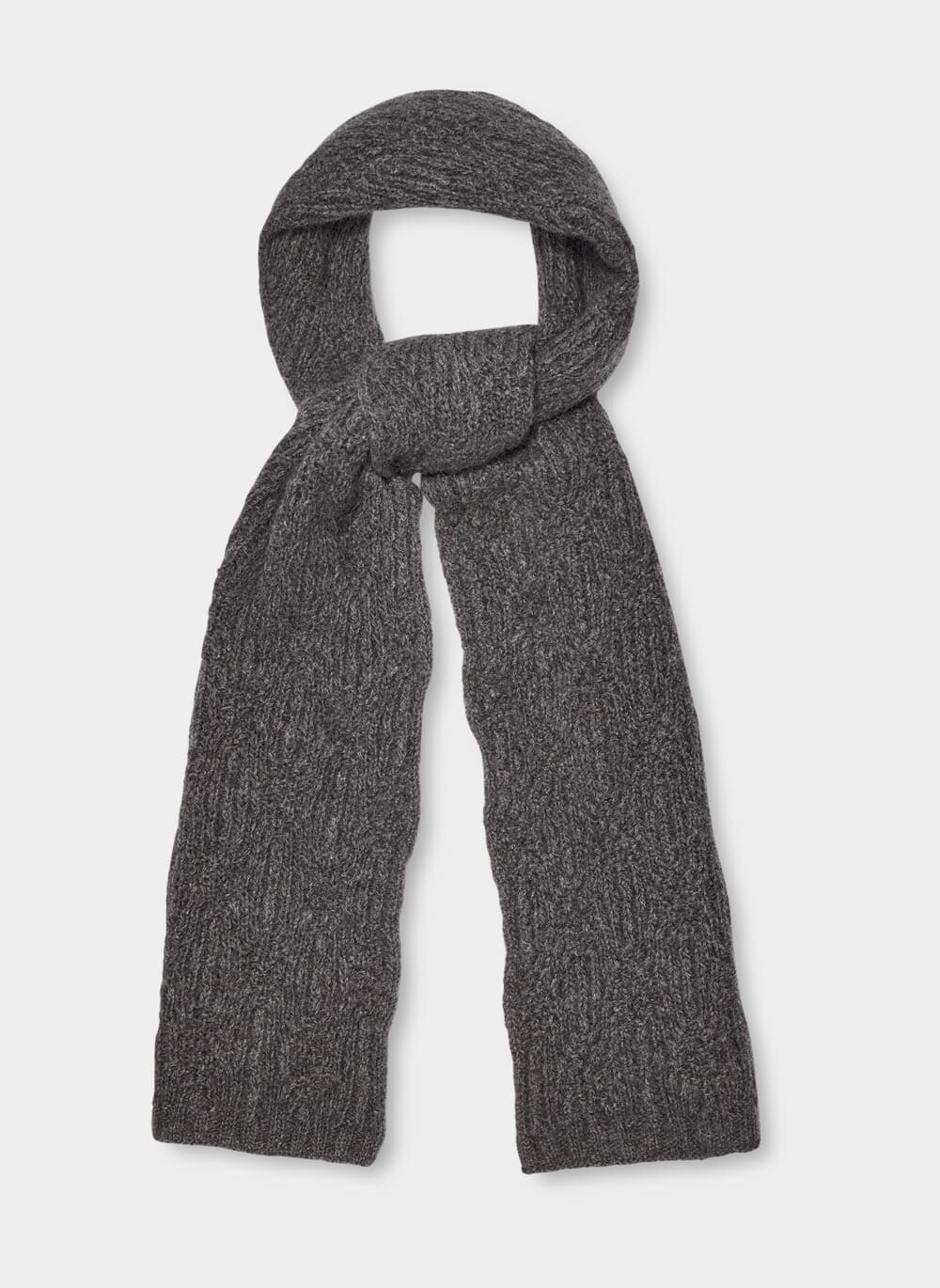 

Шарф Desmond Cable Knit Scarf UGG, серый