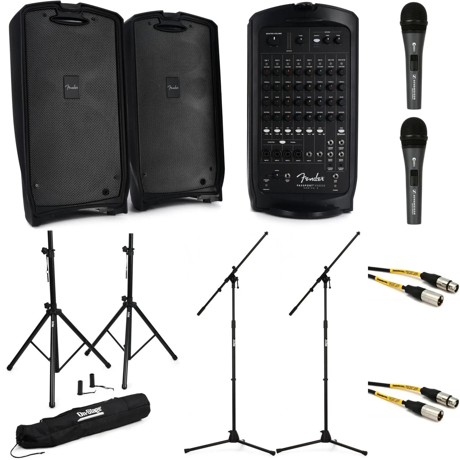 

Портативный комплект Fender Audio Passport Venue S2 PA для 2 человек