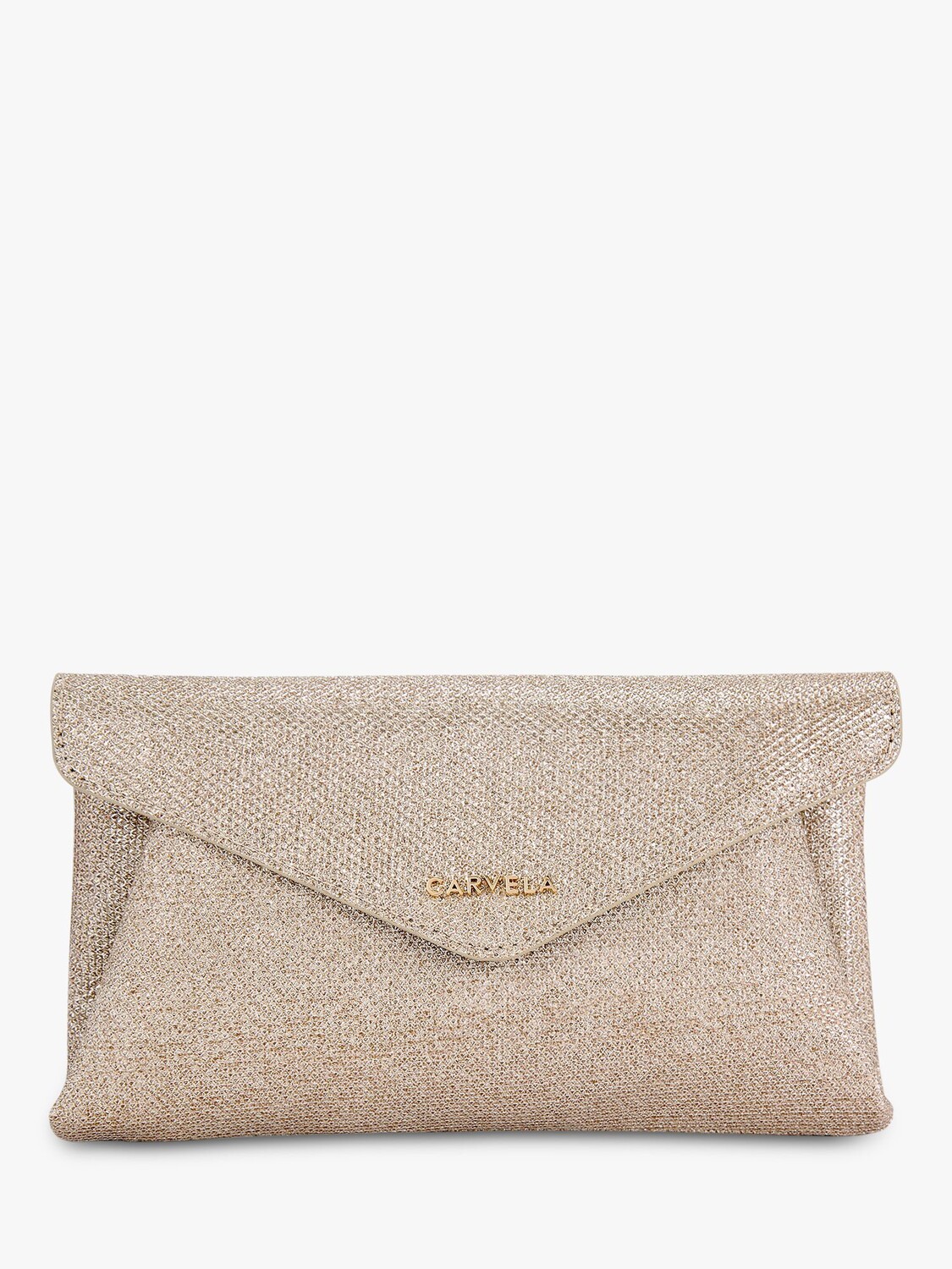 

Клатч-конверт Megan Carvela, золотой