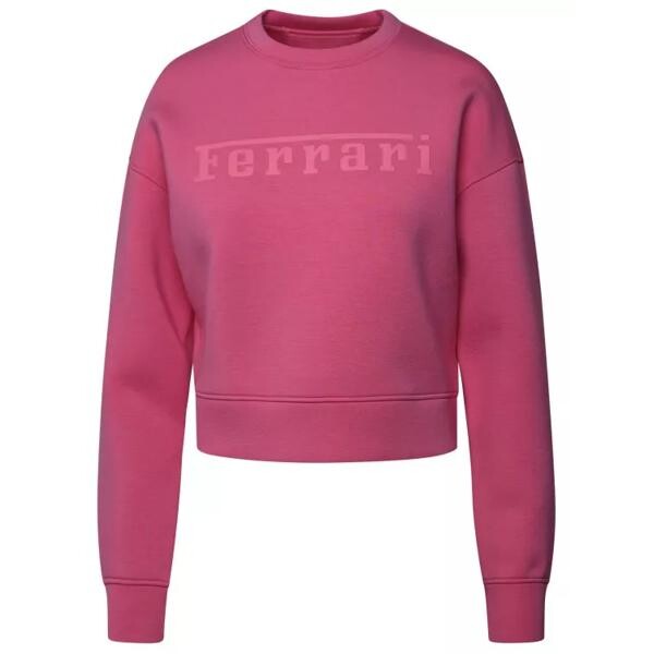 

Футболка scuba viscose sweatshirt Ferrari, розовый