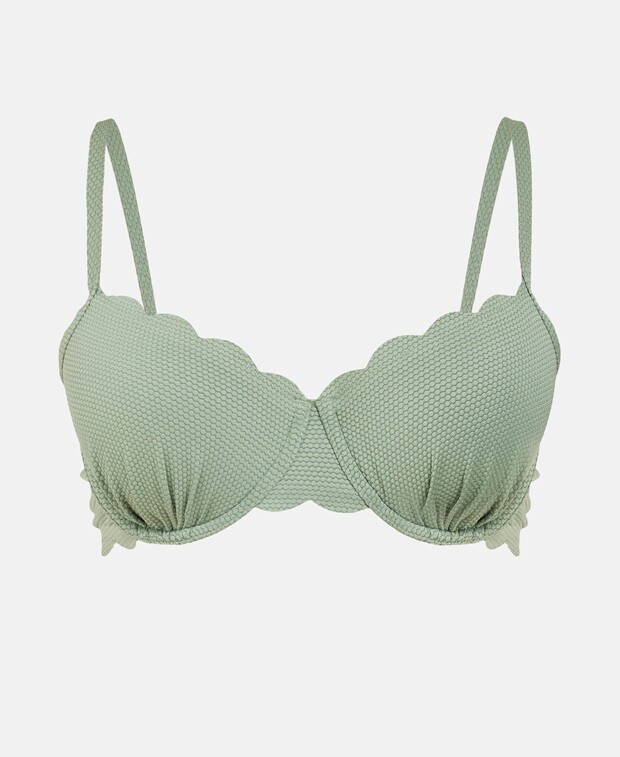 

Верх бикини, чашка DF Hunkemöller, бирюзовый