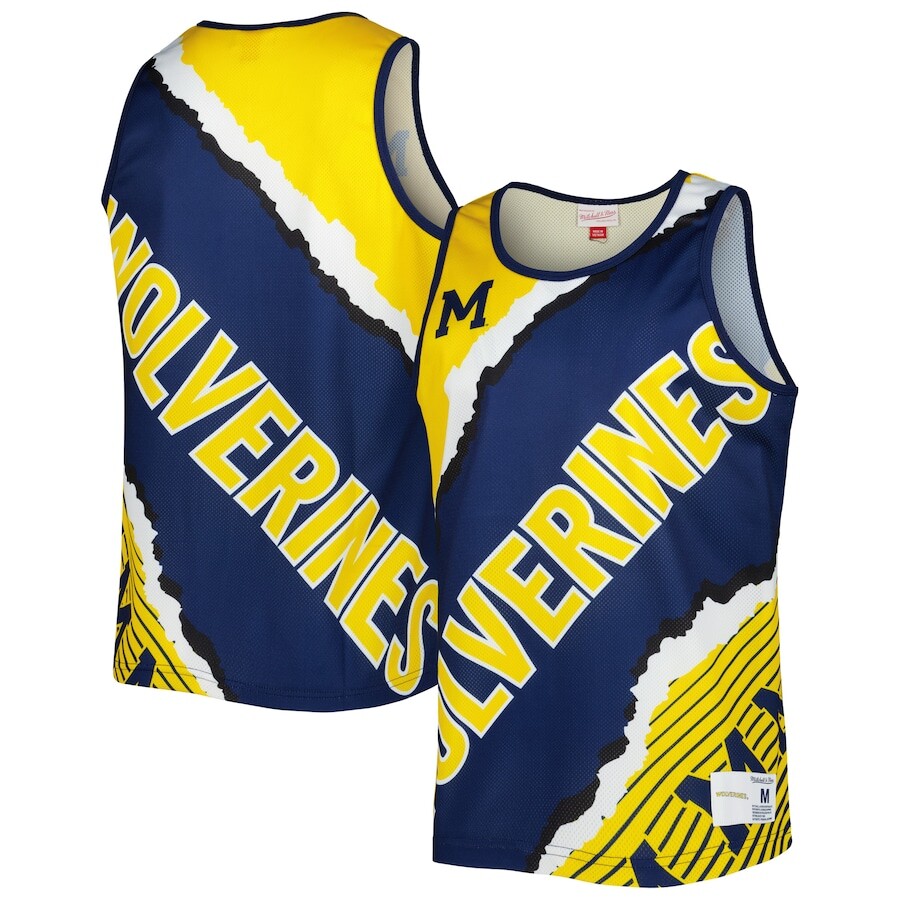

Майка Mitchell & Ness Michigan Wolverines, нави