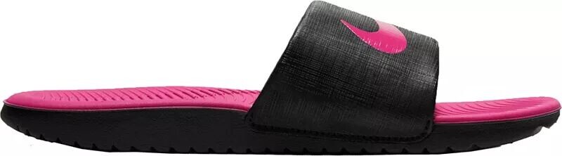 

Шлепанцы Nike для начальной школы Kawa, черный/розовый