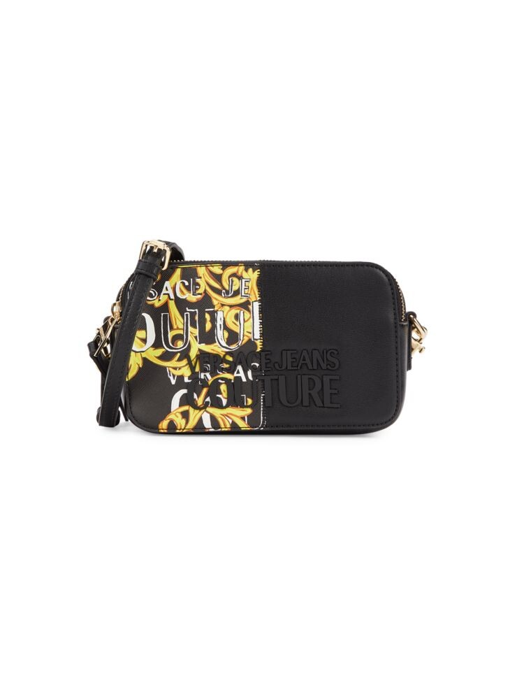 

Сумка через плечо с вырезом Rock Versace, цвет Black Gold
