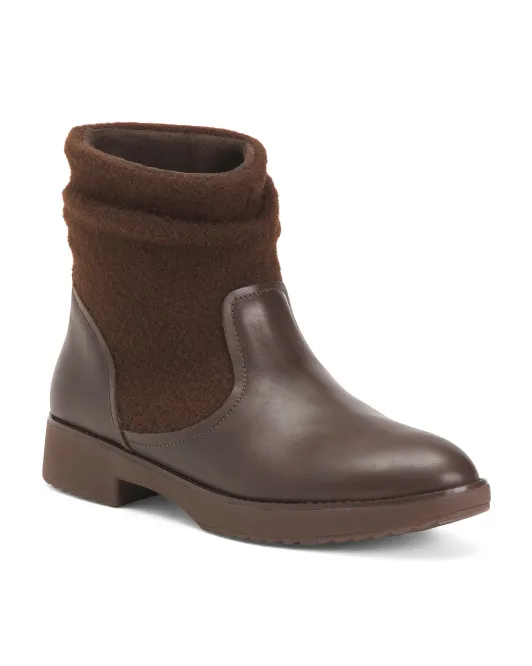 

Кожаные ботильоны Nisse Mixte Fitflop, коричневый