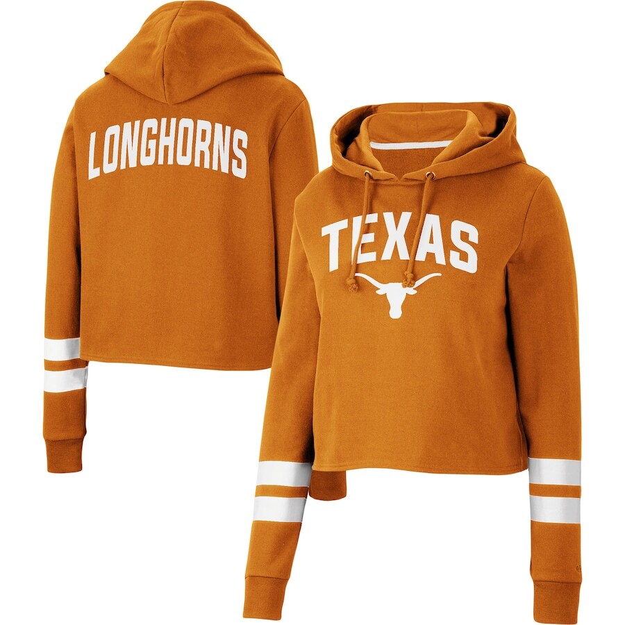 

Пуловер с капюшоном Colosseum Texas Longhorns, оранжевый