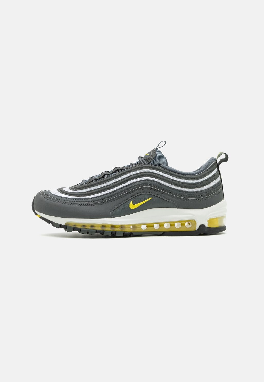 

Кроссовки Nike Air Max 97 Gg Unisex, серый железный / желтый удар