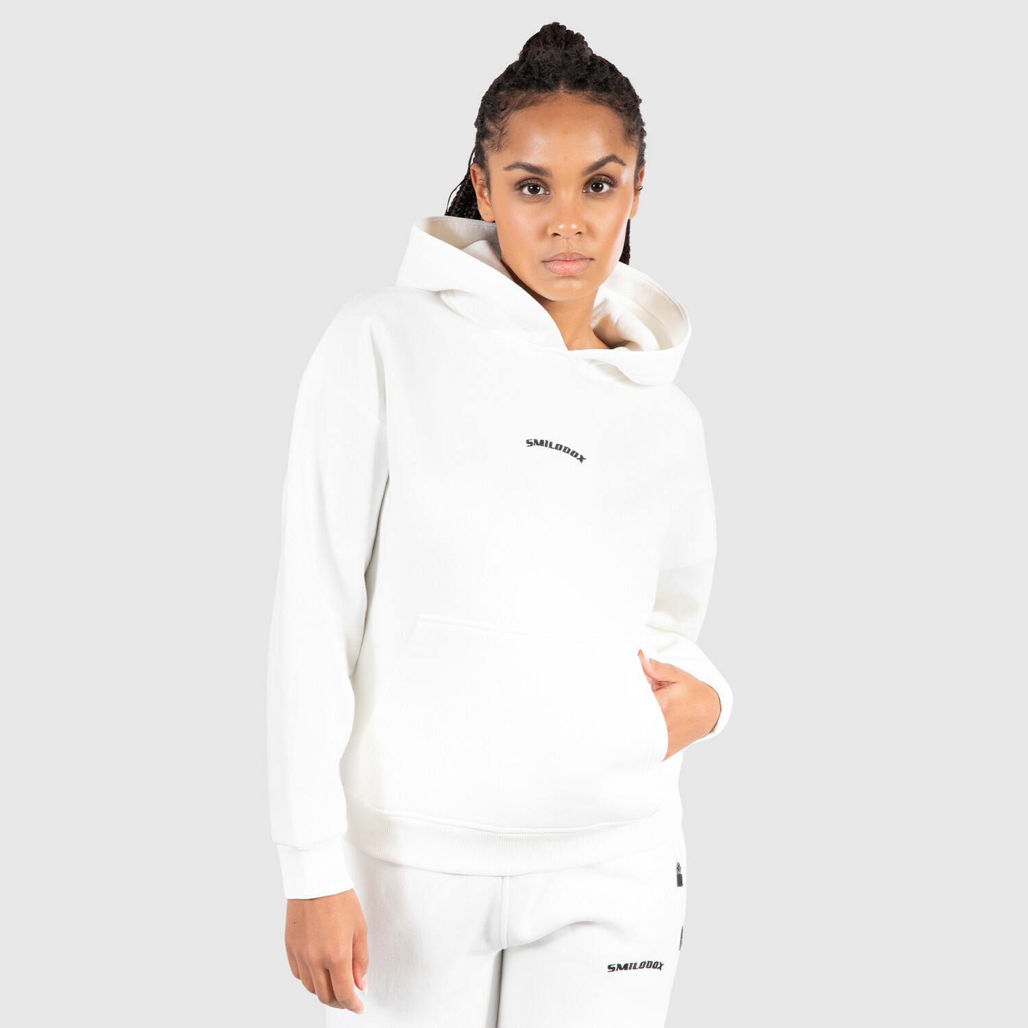 

Толстовка SMILODOX Hoodie Jacey, кремовый
