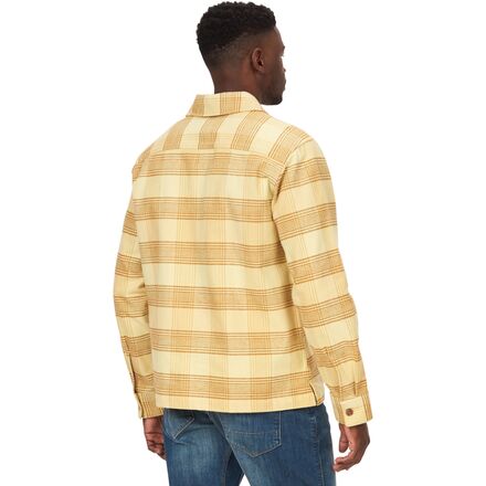 Мужская фланелевая рубашка Incline Heavyweight Marmot, цвет Light Oak итака куртка marmot цвет light oak