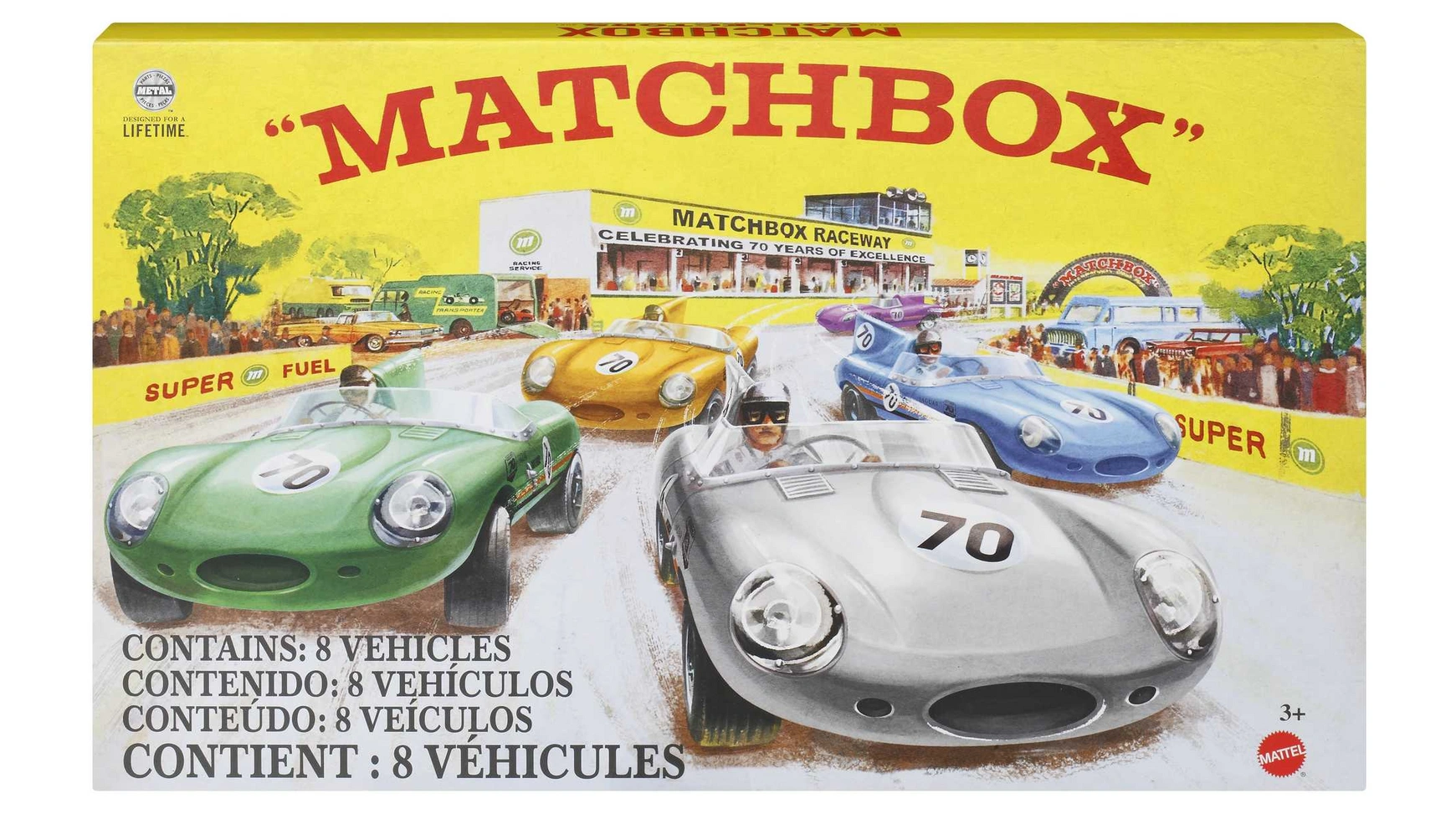 Коллекционный набор к 70-летию Matchbox цена и фото