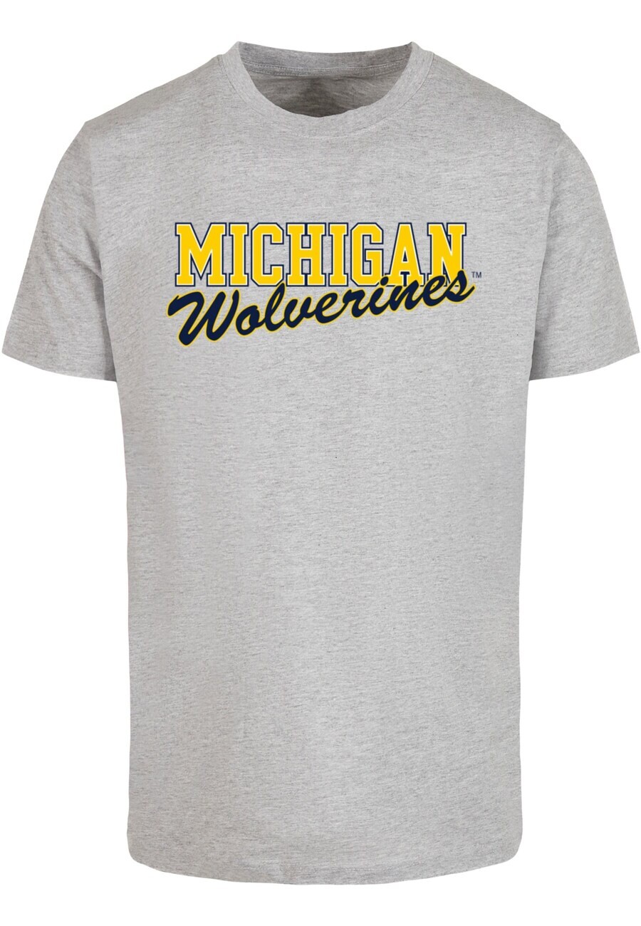 

Футболка Merchcode MICHIGAN WOLVERINES, серый