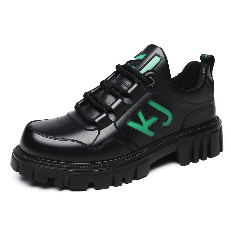 

Кроссовки мужские Lifestyle Shoes Men Low-Top Kj, цвет KJ-998 Black Height Increasing Model