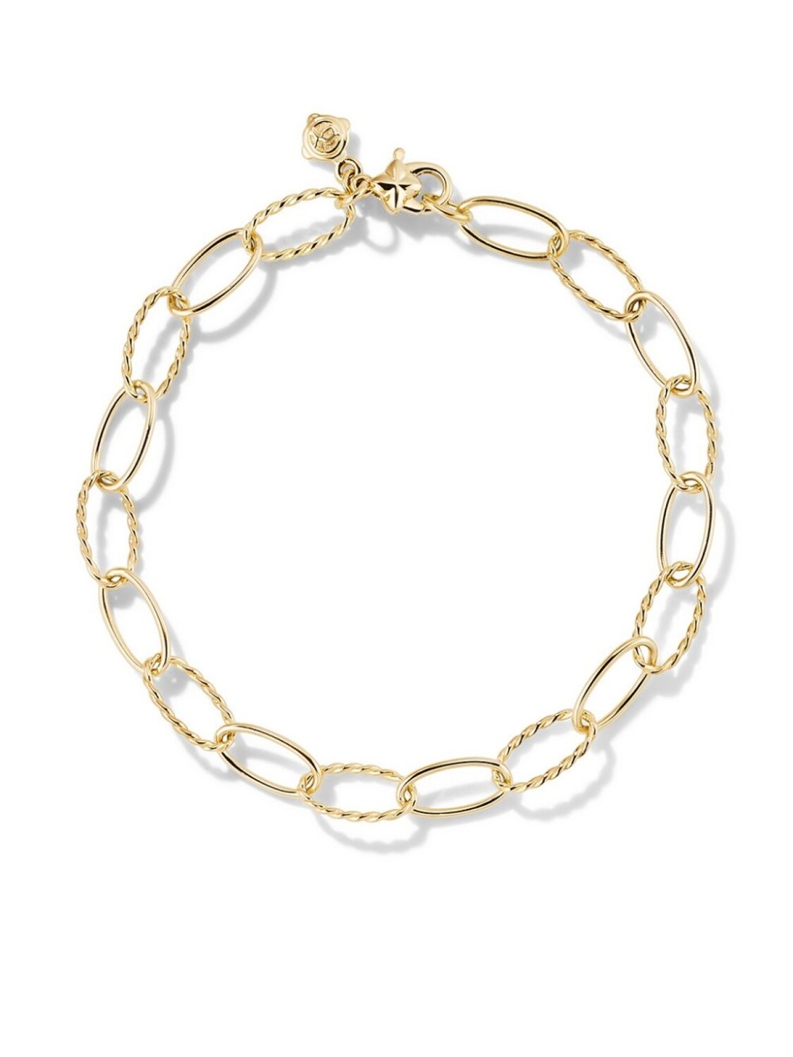 

Браслет Oval Link из желтого золота David Yurman, золотой