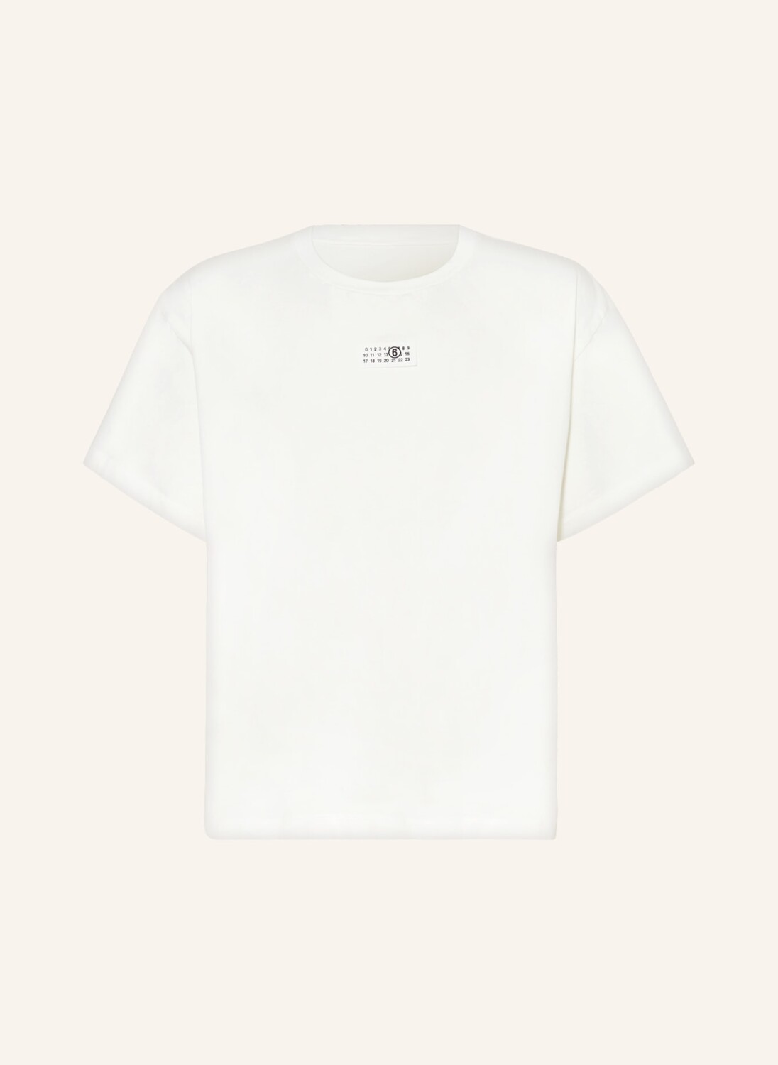 

Футболка MM6 Maison Margiela, белый