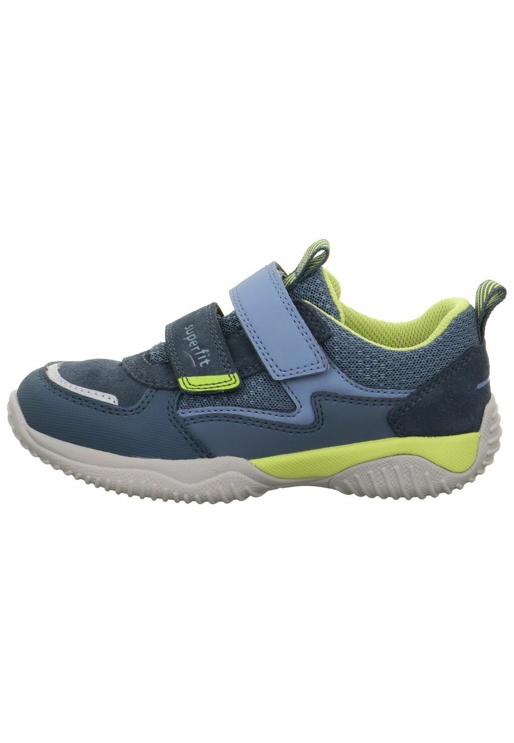 

Туфли на липучке STORM Superfit, цвет blau hellgrün