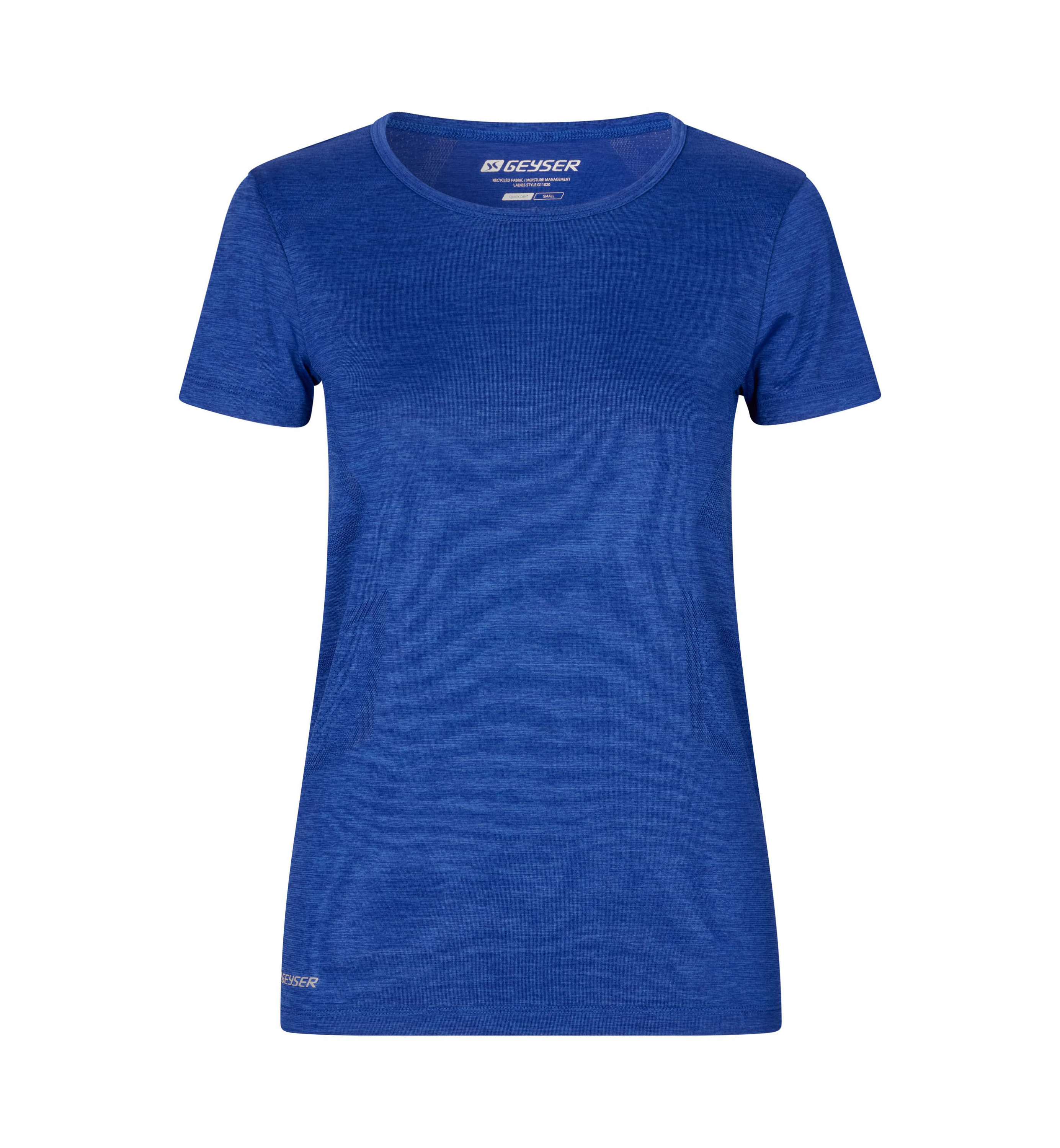 Спортивная футболка GEYSER seamless, цвет Königsblau meliert