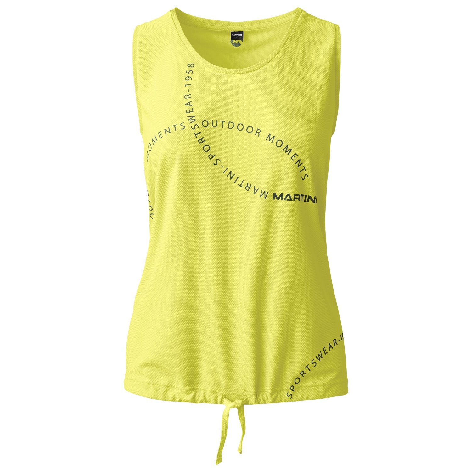 

Майка Martini Women's Firstlight Sleeveless Shirt Straight, цвет lemon