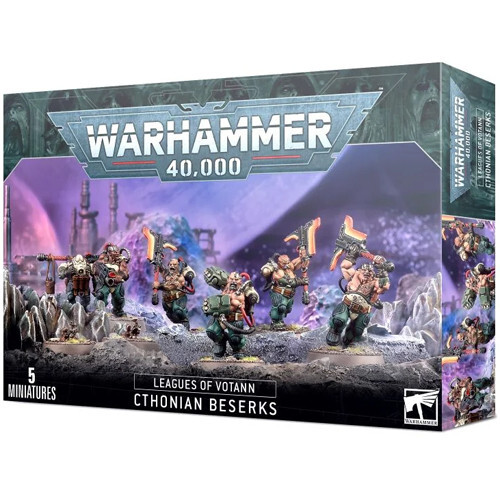 

Миниатюра Games Workshop Warhammer 40K: Leagues of Votann - Cthonian Berserks