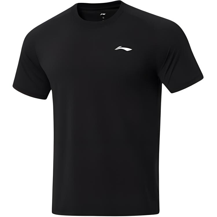 

Футболка Fitness Series для мужчин, черная Lining, черный