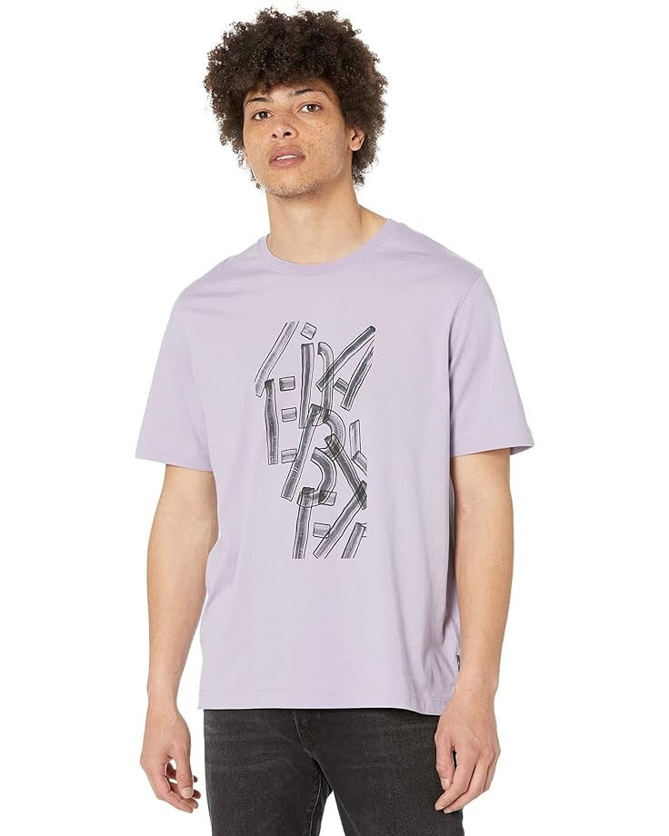 

Футболка Ted Baker Napier, фиолетовый