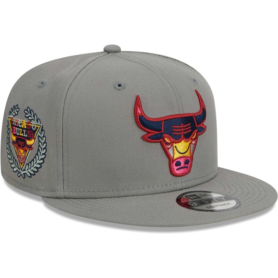 

Бейсболка New Era Chicago Bulls, серый