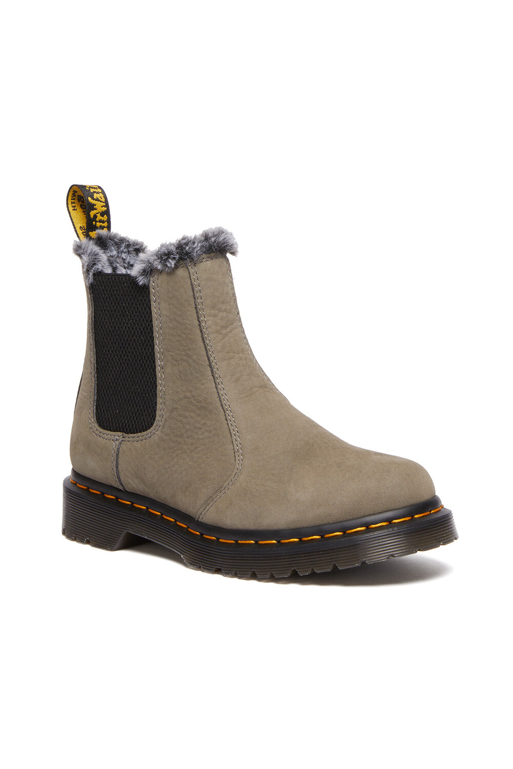 

Ботильоны - Серый - Блок Dr. Martens, серый