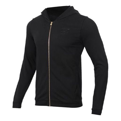 Куртка adidas Solid Color Casual Hooded Jacket Black, черный куртка adidas solid color hooded zipper black черный